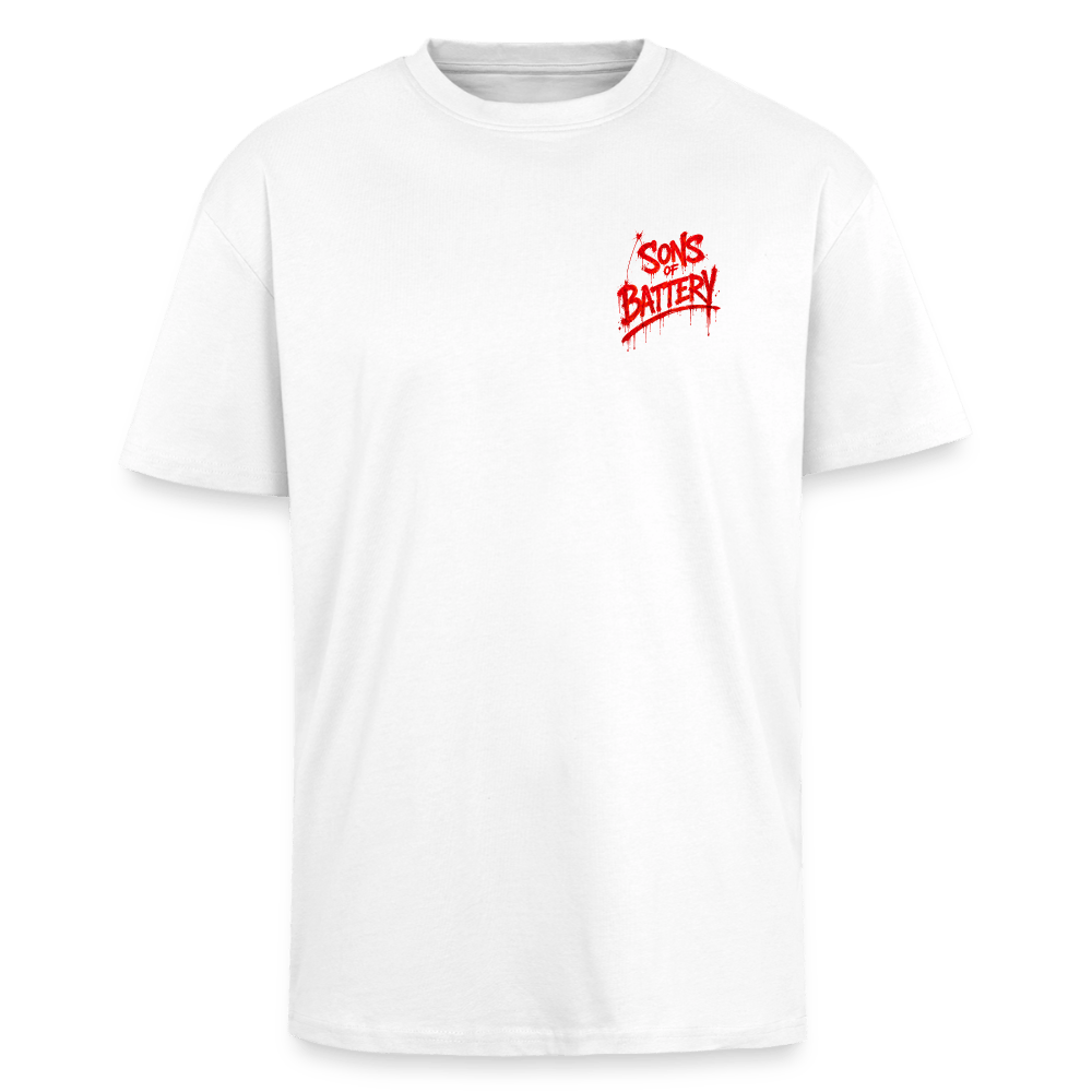 Spreadconnect Oversized Heavyweight Unisex T-Shirt Weiß / XS ANCIENT SOB - BYB . Oversized Heavyweight Unisex T-Shirt E-Bike-Community