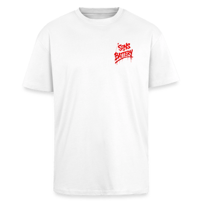 Spreadconnect Oversized Heavyweight Unisex T-Shirt Weiß / XS ANCIENT SOB - BYB . Oversized Heavyweight Unisex T-Shirt E-Bike-Community