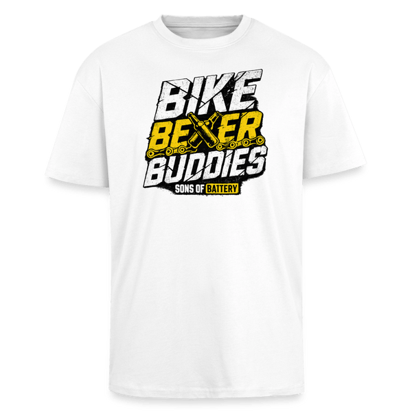 BBB 26 Bike Beer Buddies - Oversized Heavyweight Unisex T-Shirt