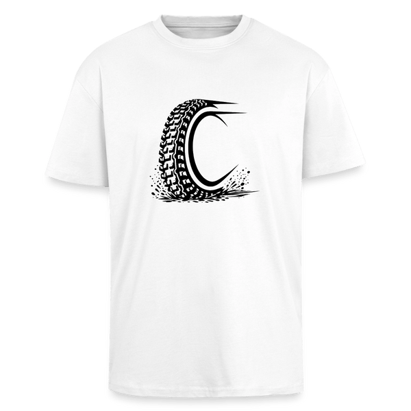Spreadconnect Oversized Heavyweight Unisex T-Shirt Weiß / XS Enduro - Oversized Heavyweight Unisex T-Shirt E-Bike-Community