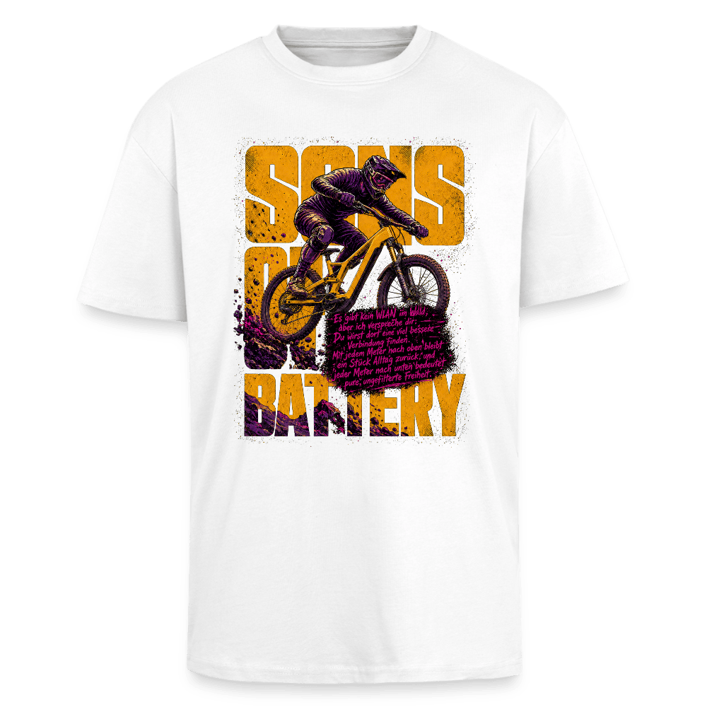 Spreadconnect Oversized Heavyweight Unisex T-Shirt Weiß / XS FREIHEITOversized Heavyweight Unisex T-Shirt E-Bike-Community