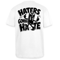 Spreadconnect Oversized Heavyweight Unisex T-Shirt Weiß / XS HATERS GONNA HATE VINTAGE - Oversized Heavyweight Unisex T-Shirt E-Bike-Community