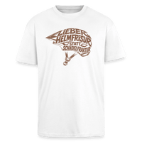 Spreadconnect Oversized Heavyweight Unisex T-Shirt Weiß / XS Lieber Helmfrisur statt SchädelfrakturOversized Heavyweight Unisex T-Shirt E-Bike-Community