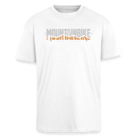 Spreadconnect Oversized Heavyweight Unisex T-Shirt Weiß / XS MOUNTAINBIKE TRAIL CULTURE - Oversized Heavyweight Unisex T-Shirt E-Bike-Community