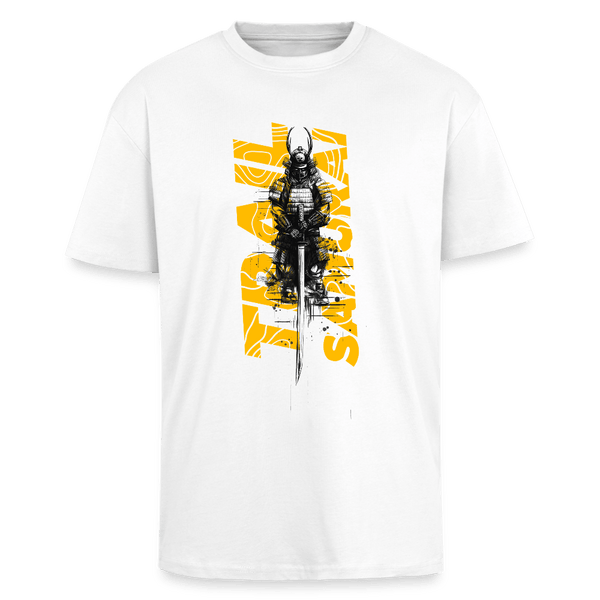 Trail Samurai - Front - Oversized Heavyweight BYB Unisex T-Shirt