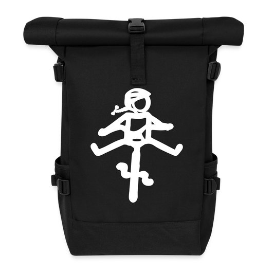 Spreadconnect Rolltop Rucksack Schwarz / One size HELMINE - Rolltop Rucksack E-Bike-Community