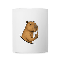 Spreadconnect Tasse Weiß / One size Freches Capybara - Tasse E-Bike-Community