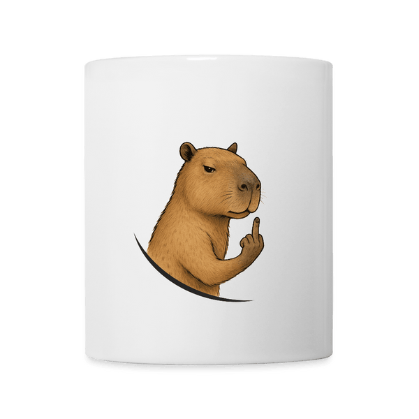 Spreadconnect Tasse Weiß / One size Freches Capybara - Tasse E-Bike-Community