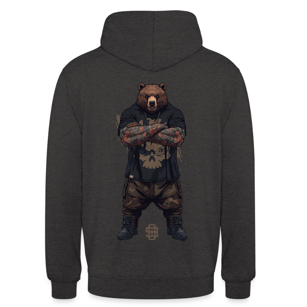 Spreadconnect Unisex Hoodie Anthrazit / S Bear Flex Backprint - Unisex Hoodie E-Bike-Community