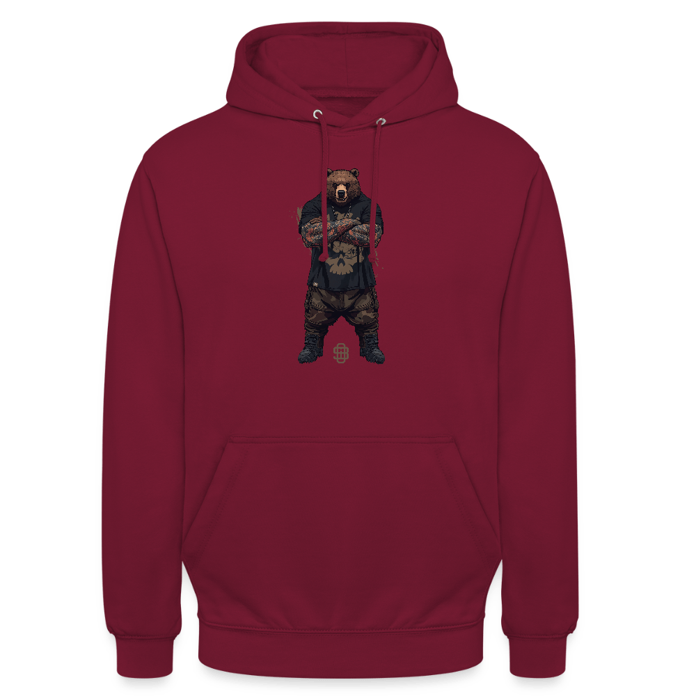 Spreadconnect Unisex Hoodie Bordeaux / S Bear Flex - Unisex Hoodie E-Bike-Community