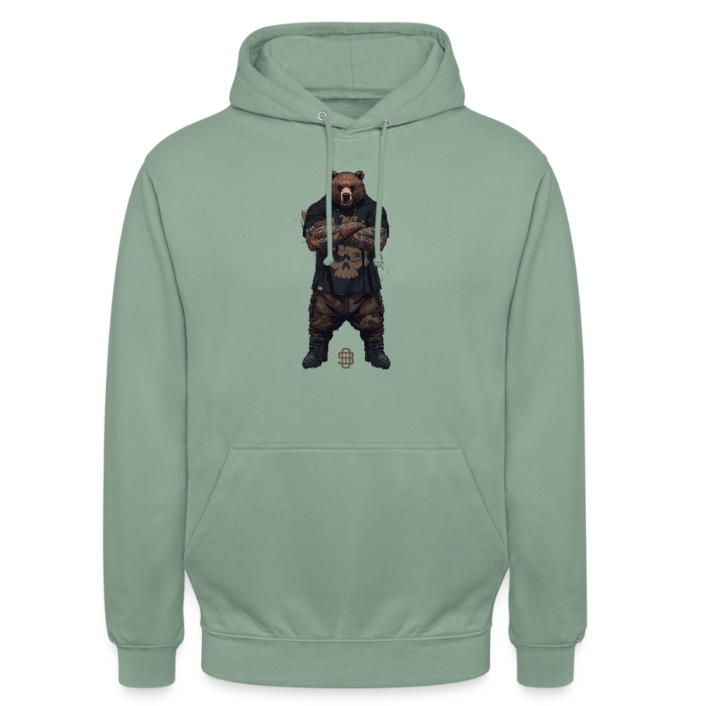 Spreadconnect Unisex Hoodie Graugrün / S Bear Flex - Unisex Hoodie E-Bike-Community