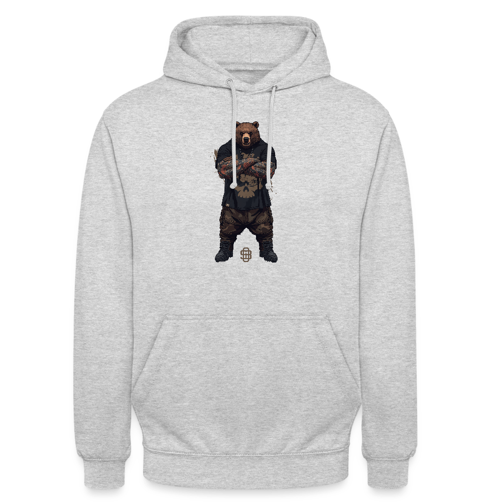 Spreadconnect Unisex Hoodie Hellgrau meliert / S Bear Flex - Unisex Hoodie E-Bike-Community