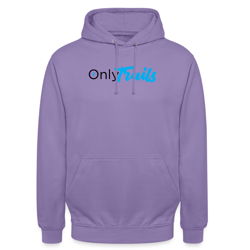 Spreadconnect Unisex Hoodie Lavendel / S OnlyTrails - Logo Groß - Unisex Hoodie E-Bike-Community