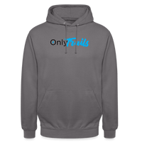 Spreadconnect Unisex Hoodie Mittelgrau / S OnlyTrails - Logo Groß - Unisex Hoodie E-Bike-Community