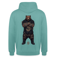 Spreadconnect Unisex Hoodie Pastelltürkis / S Bear Flex Backprint - Unisex Hoodie E-Bike-Community