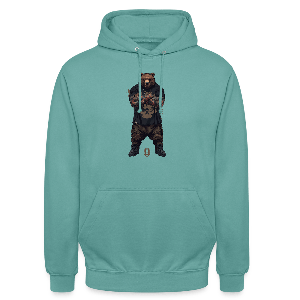Spreadconnect Unisex Hoodie Pastelltürkis / S Bear Flex - Unisex Hoodie E-Bike-Community