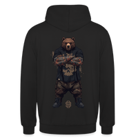 Spreadconnect Unisex Hoodie Schwarz / S Bear Flex Backprint - Unisex Hoodie E-Bike-Community