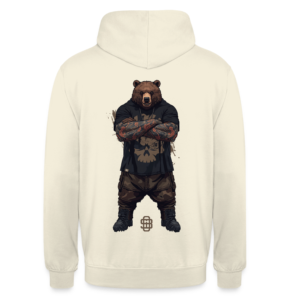 Spreadconnect Unisex Hoodie Vanille-Milchshake / S Bear Flex Backprint - Unisex Hoodie E-Bike-Community