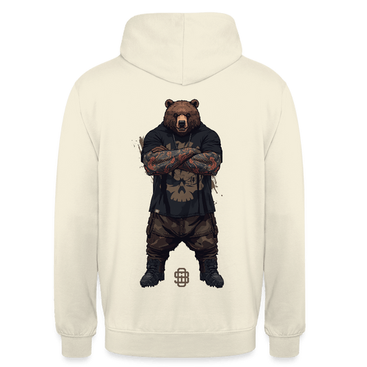 Spreadconnect Unisex Hoodie Vanille-Milchshake / S Bear Flex Backprint - Unisex Hoodie E-Bike-Community