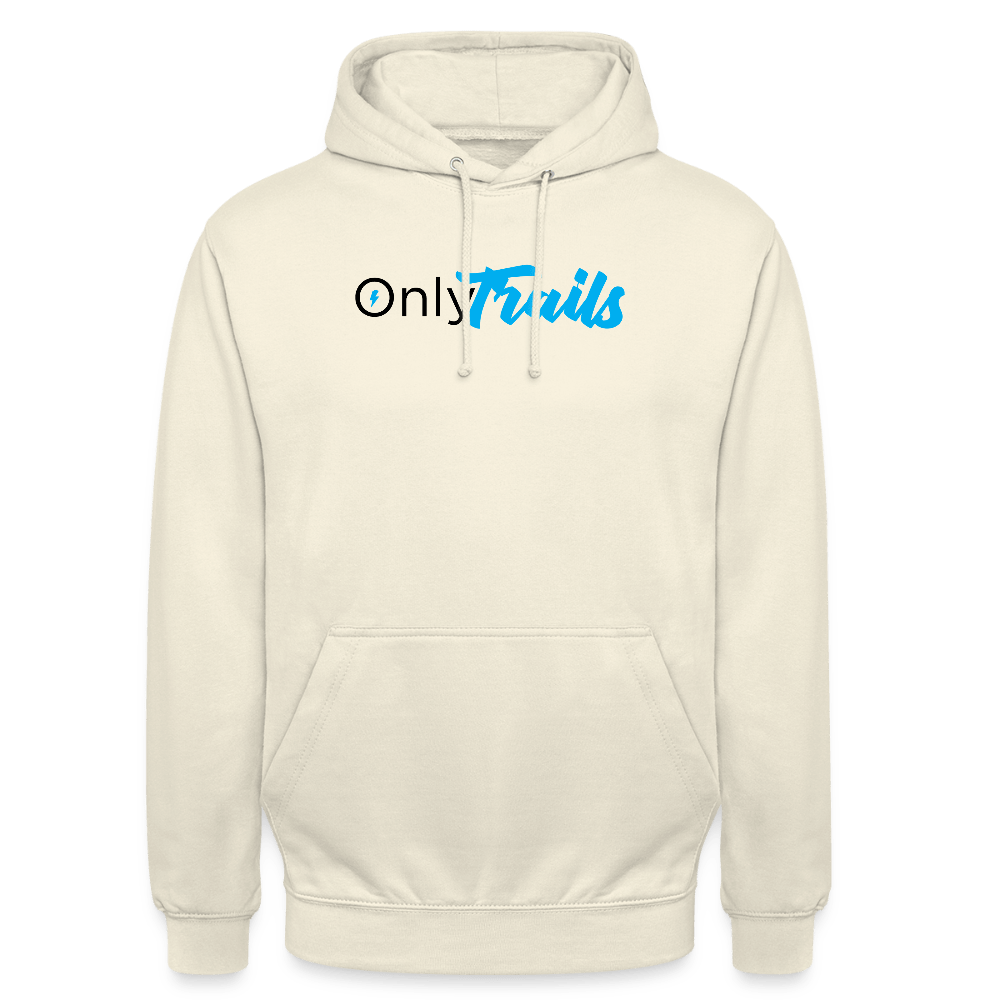 Spreadconnect Unisex Hoodie Vanille-Milchshake / S OnlyTrails - Logo Groß - Unisex Hoodie E-Bike-Community