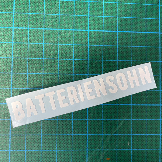 Battery Son - Foil Sticker