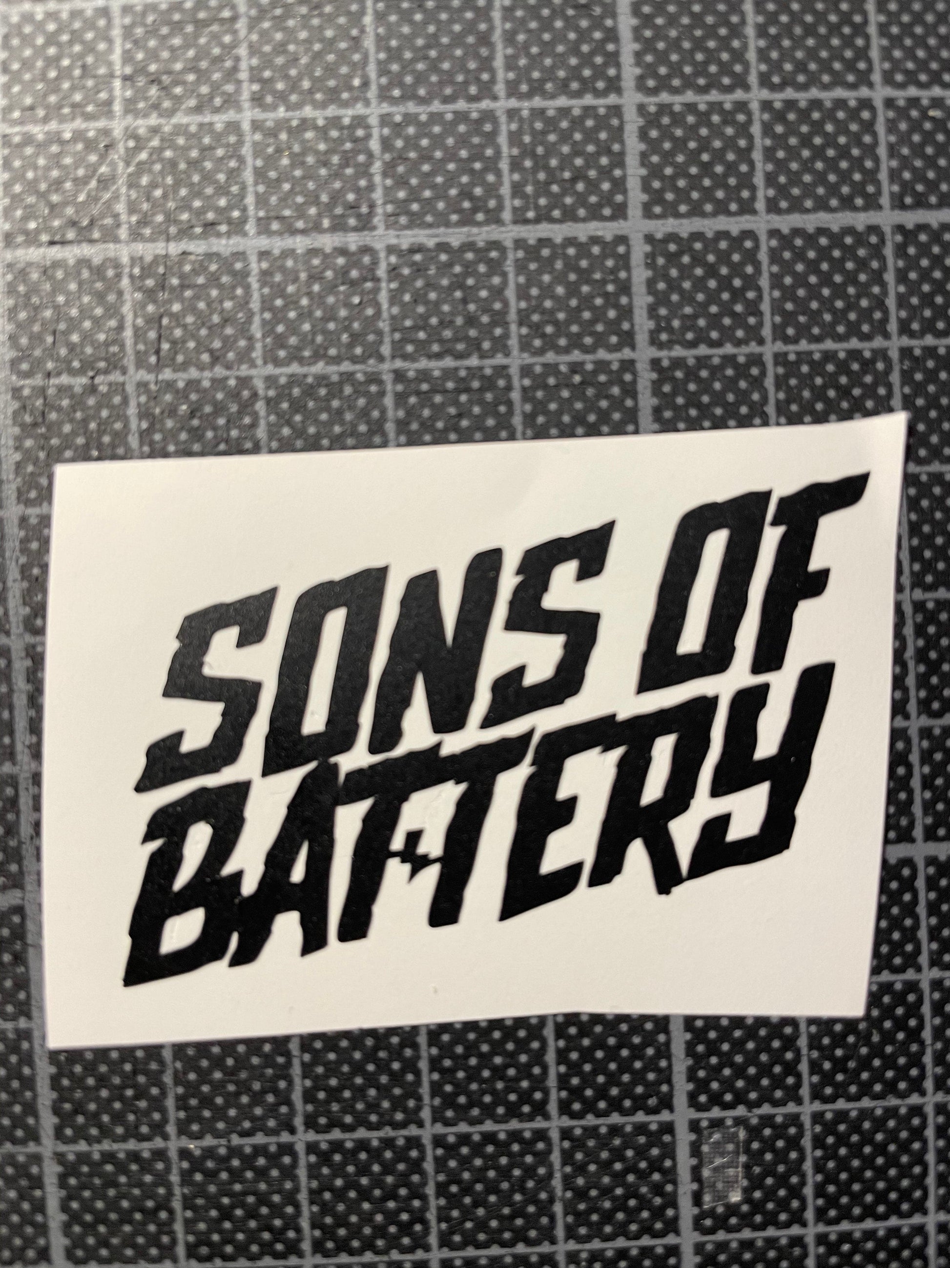 Sons of Battery Signature Folien - Sons of Battery® - E-MTB Brand & Community