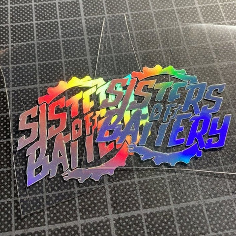 Sisters of Battery - Logo - Slide Plot