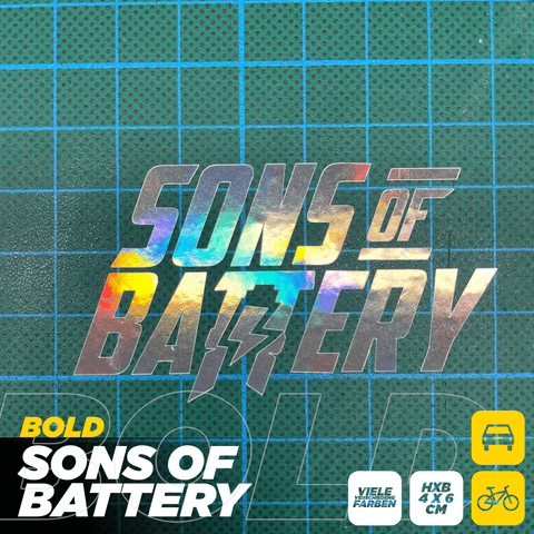 Sons of Battery - BOLD Folie