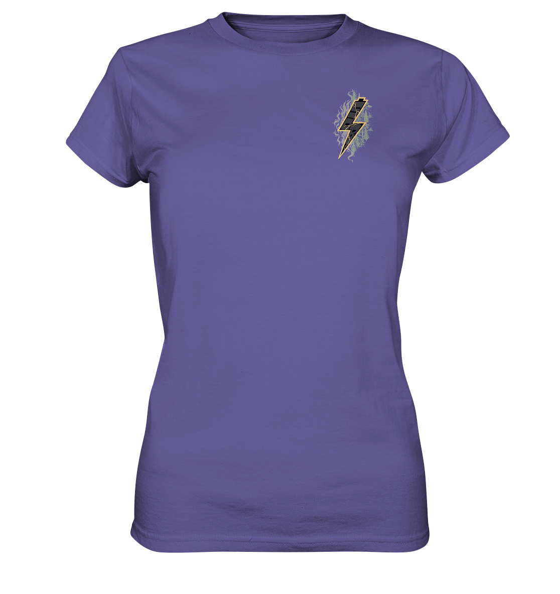 Sons of Battery® - E-MTB Brand & Community Lady-Shirts Millenial Lilac / XS SoB - Shred or Alive - Ladies Premium Shirt E-Bike-Community
