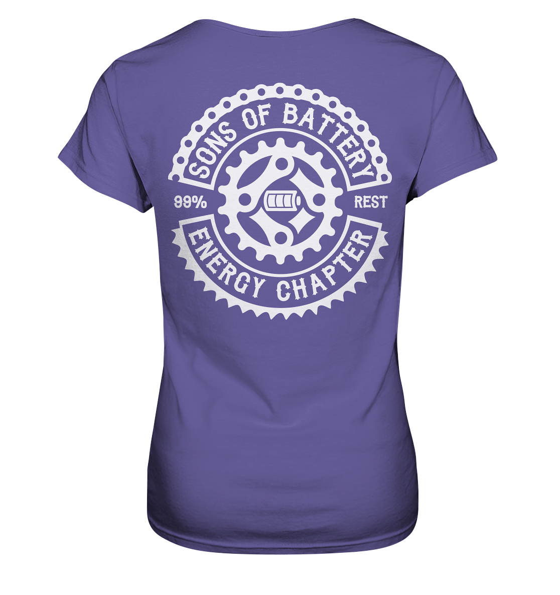 Sons of Battery® - E-MTB Brand & Community Lady-Shirts Millenial Lilac / XS Sons of Battery - Classic OG - Ladies Premium Shirt (kein Flip Label) E-Bike-Community