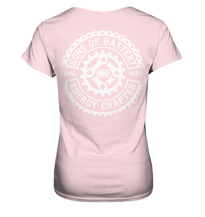 Sons of Battery® - E-MTB Brand & Community Lady-Shirts Orchid Pink / XS Sons of Battery - Classic OG - Ladies Premium Shirt (kein Flip Label) E-Bike-Community