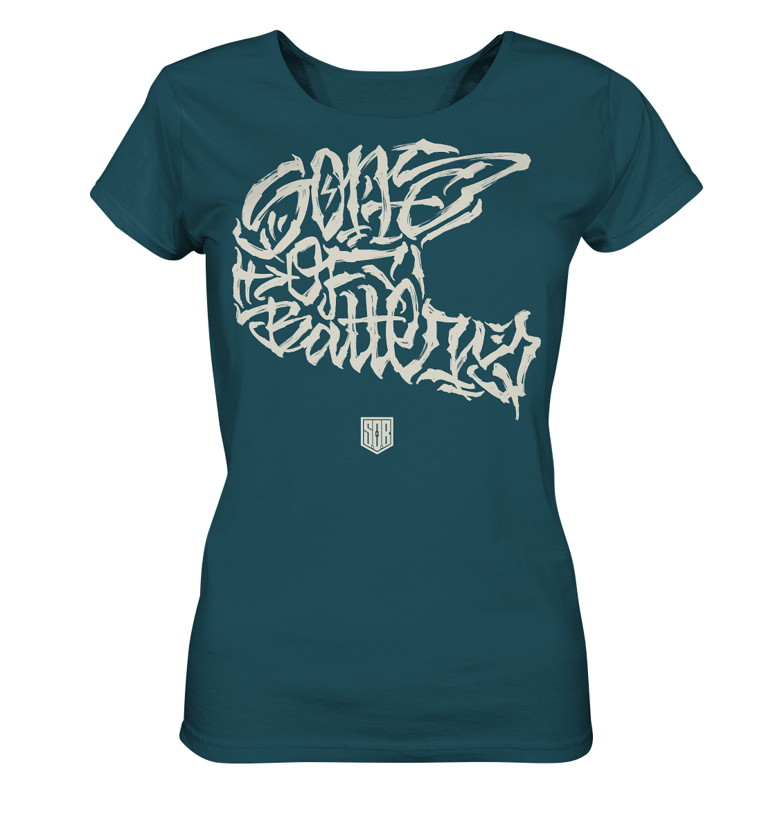 Sons of Battery® - E-MTB Brand & Community Lady-Shirts Stargazer / S The Power of Movement - Front Print - Ladies Organic Shirt (Flip Label) E-Bike-Community