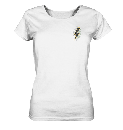 Sons of Battery® - E-MTB Brand & Community Lady-Shirts White / XS SoB - Shred or Alive - Ladies Organic Shirt E-Bike-Community