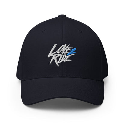Sons of Battery® - E-MTB Brand & Community Love 2 Ride blue - Flexfit Cap E-Bike-Community