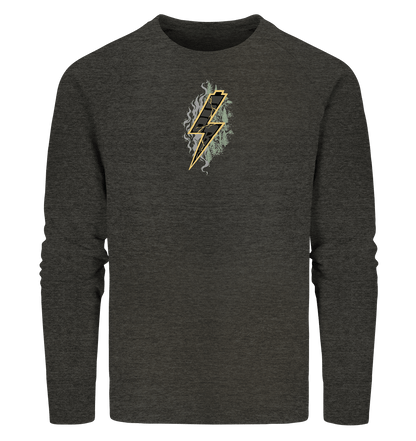 Sons of Battery® - E-MTB Brand & Community Sweatshirts Dark Heather Grey / XS SoB - Shred or Alive - Organic Sweatshirt E-Bike-Community