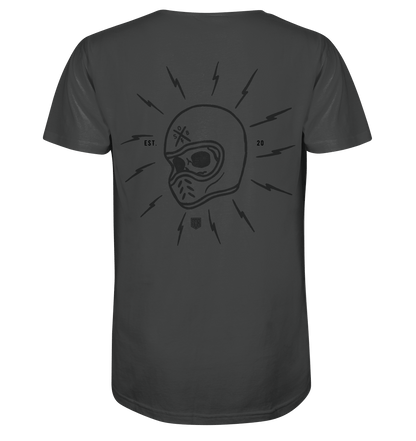 Sons of Battery® - E-MTB Brand & Community Unisex-Shirts Anthracite / XS Skullhill Shirt  - Organic Shirt E-Bike-Community