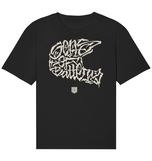 Sons of Battery® - E-MTB Brand & Community Unisex-Shirts Black / XS The Power of Movement - Front Print- Organic Relaxed Shirt (Flip Label) E-Bike-Community