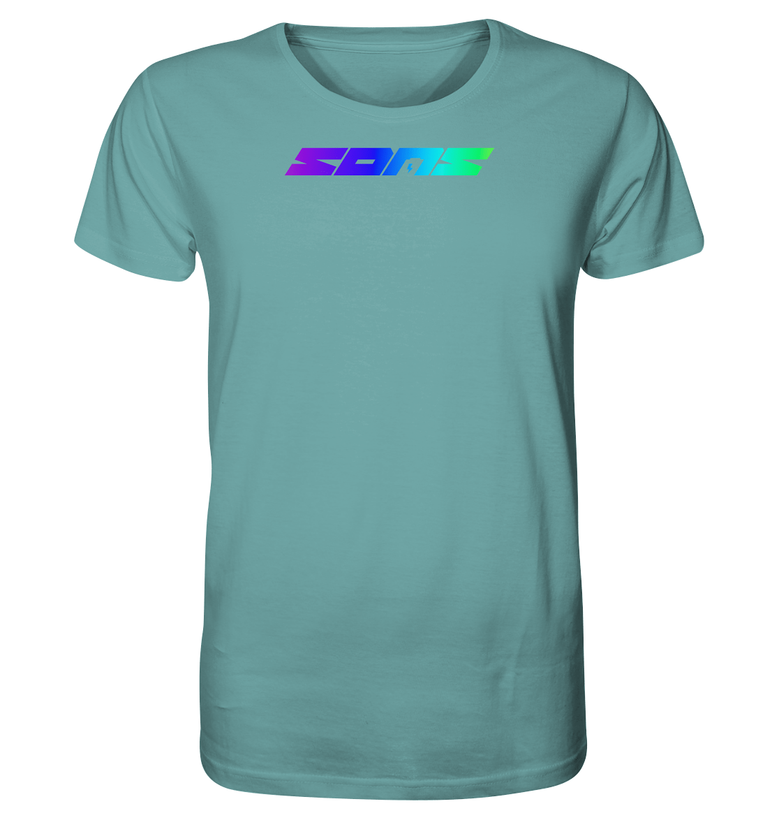 Sons of Battery® - E-MTB Brand & Community Unisex-Shirts Citadel Blue / XS SONS Rainbow - Organic Shirt (Flip Label) E-Bike-Community