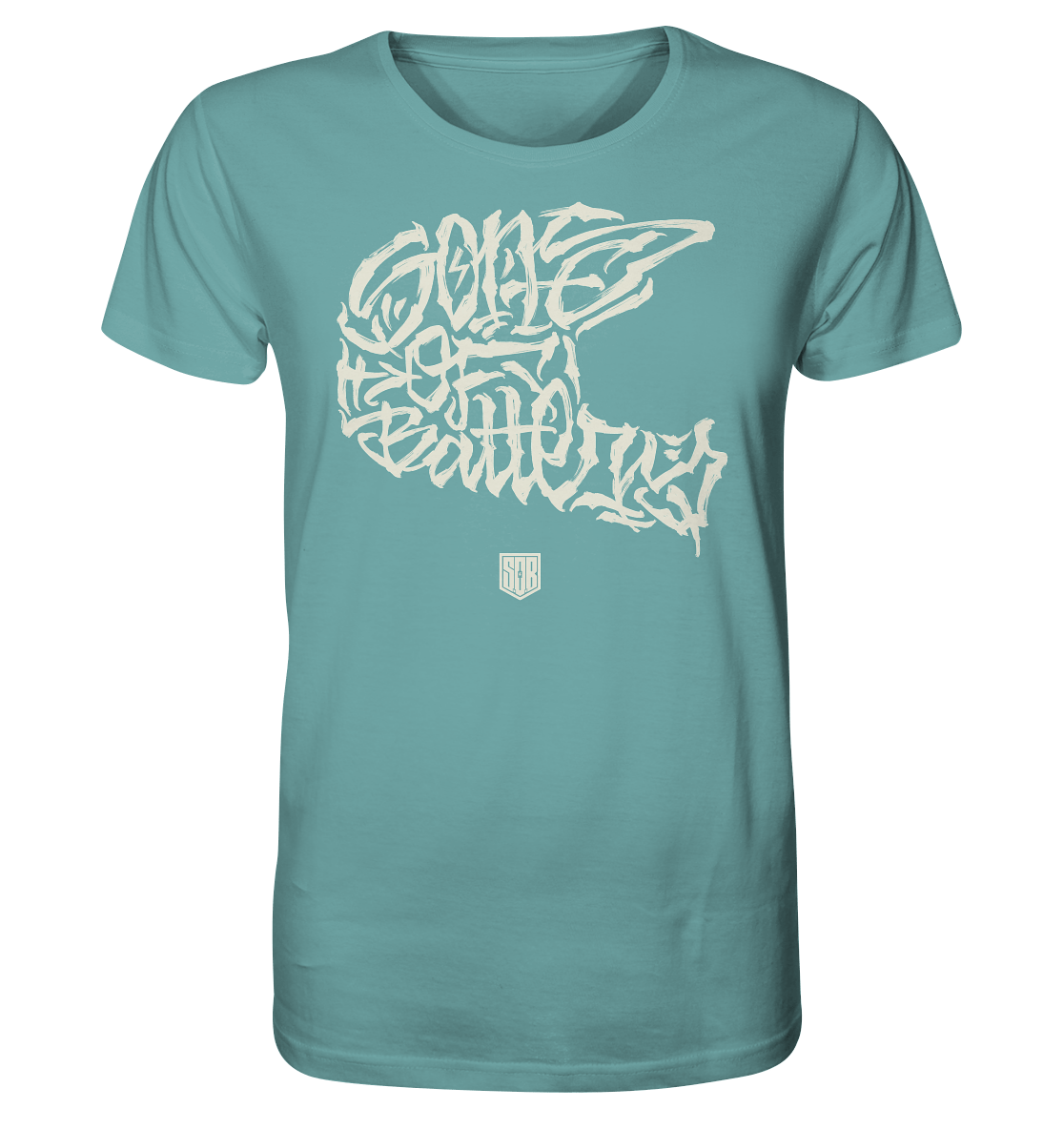 Sons of Battery® - E-MTB Brand & Community Unisex-Shirts Citadel Blue / XS The Power of Movement - Front / Backprint - 2 Side Organic Shirt (Flip Label) E-Bike-Community