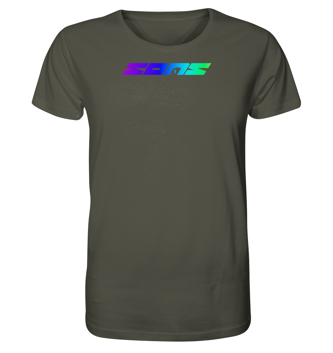 Sons of Battery® - E-MTB Brand & Community Unisex-Shirts Khaki / XS SONS Rainbow - Organic Shirt (Flip Label) E-Bike-Community