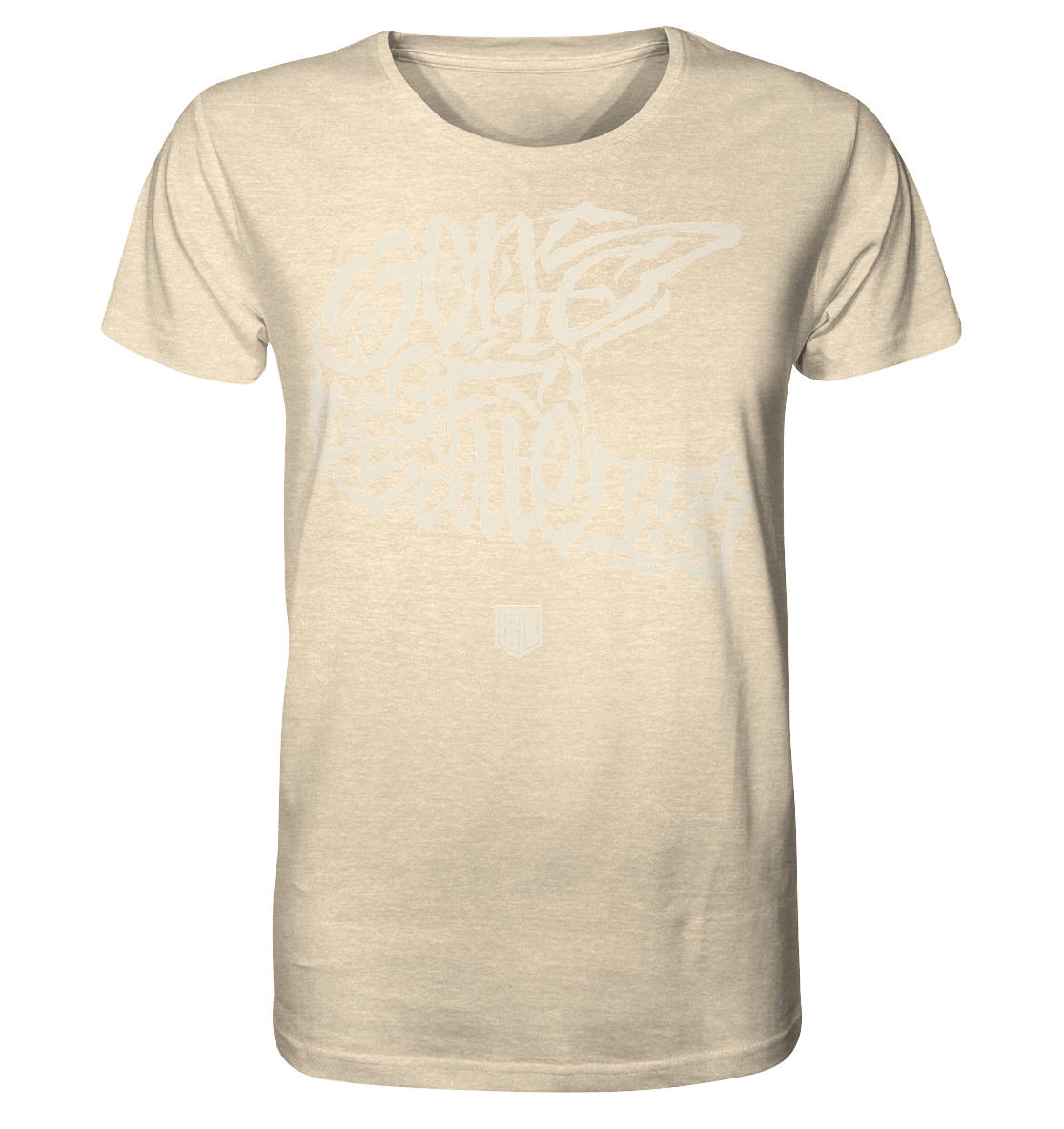 Sons of Battery® - E-MTB Brand & Community Unisex-Shirts Natural Raw / XS The Power of Movement - Front Print- Organic Shirt (Flip Label) - Organic Shirt E-Bike-Community