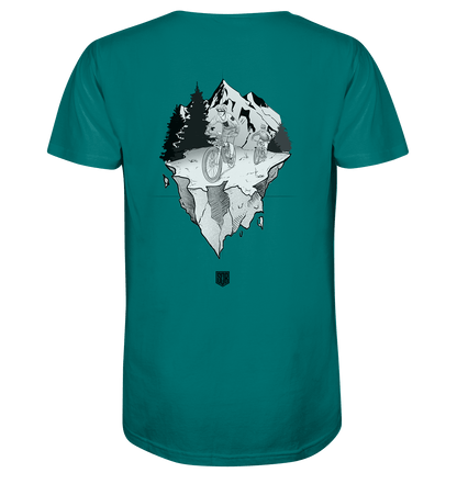 Sons of Battery® - E-MTB Brand & Community Unisex-Shirts Ocean Depth / XS Freedom - Organic Shirt (Flip Label) - Organic Shirt E-Bike-Community