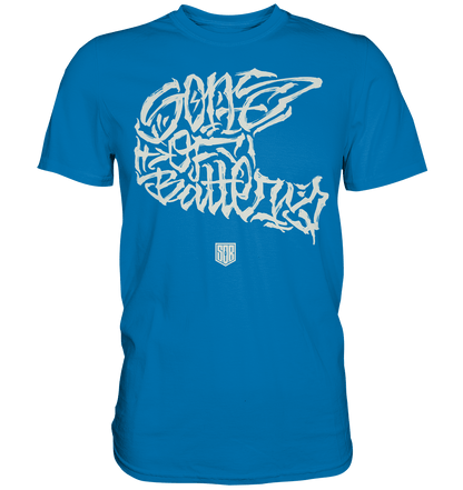 Sons of Battery® - E-MTB Brand & Community Unisex-Shirts Royal Blue / S The Power of Movement - Front Print - Premium Shirt - (Flip Label) E-Bike-Community