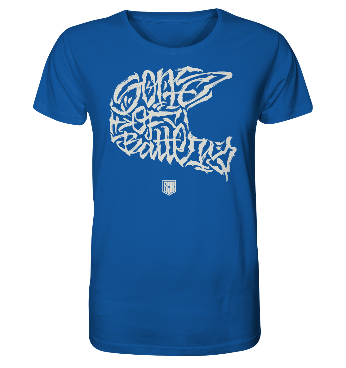 Sons of Battery® - E-MTB Brand & Community Unisex-Shirts Royal Blue / XS The Power of Movement - Front / Backprint - 2 Side Organic Shirt (Flip Label) E-Bike-Community