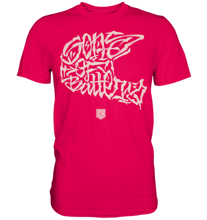 Sons of Battery® - E-MTB Brand & Community Unisex-Shirts Sorbet / S The Power of Movement - Front Print - Premium Shirt - (Flip Label) E-Bike-Community