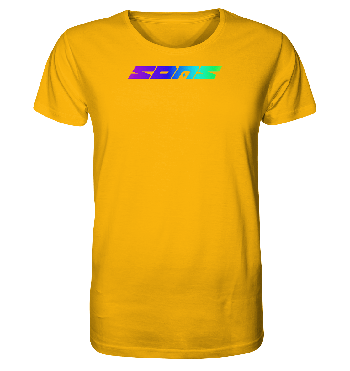 Sons of Battery® - E-MTB Brand & Community Unisex-Shirts Spectra Yellow / XS SONS Rainbow - Organic Shirt (Flip Label) E-Bike-Community