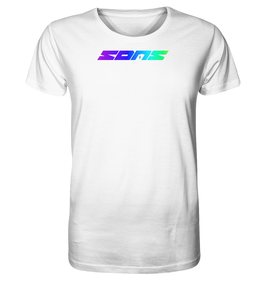 Sons of Battery® - E-MTB Brand & Community Unisex-Shirts White / XS SONS Rainbow - Organic Shirt (Flip Label) E-Bike-Community