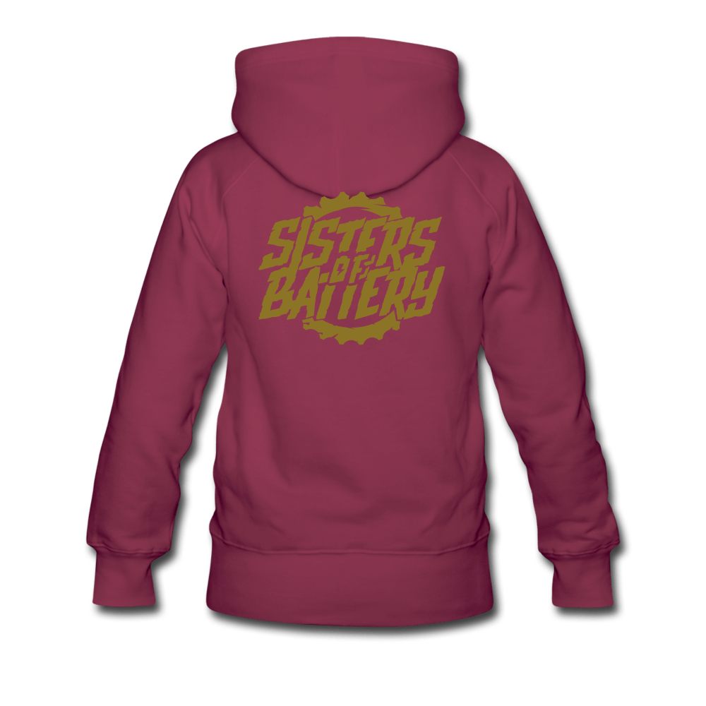 Sisters of Battery - GOLD EDITION - Frauen Premium Hoodie - Sons of Battery® - E-MTB Brand & Community