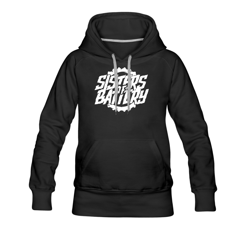 SISTERS OF BATTERY Women’s Premium Hoodie - Sons of Battery® - E-MTB Brand & Community