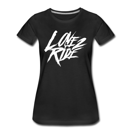 Love 2 Ride - Frauen Premium T-Shirt - Sons of Battery® - E-MTB Brand & Community